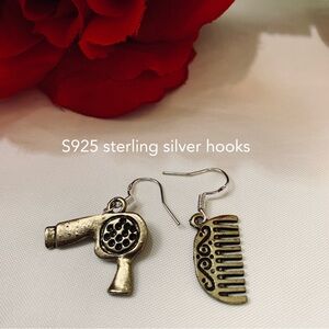 Auth sterling silver 925 hooks